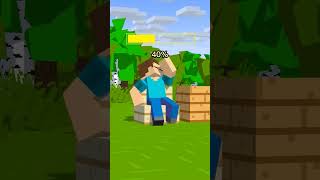 Mr Beast Minecraft Version😅 shorts minecraft [upl. by Yrrag]