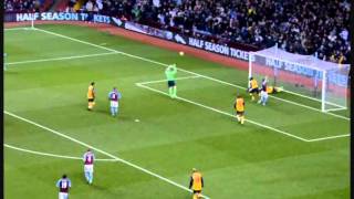 Bacary Sagna Incredible Save  Arsenal  Aston Villa [upl. by Ellard]