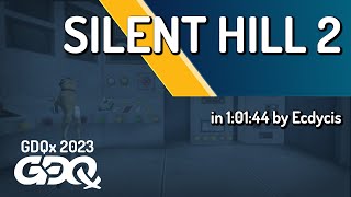 Silent Hill 2 by Ecdycis in 10144  Games Done Quick Express 2023 [upl. by Barby]