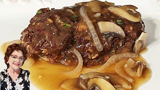 Classic Southern Salisbury Steak Recipe  Comfort Food From The South [upl. by Calvin]