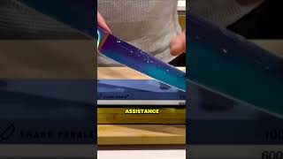 Game changing stone pebble knife sharpening tool kitchenknife [upl. by Rinee]