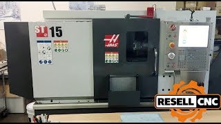 2017 Haas ST15 CNC Lathe [upl. by Ayo]