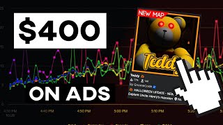 I spent 400 USD on Roblox Ads [upl. by Cibis]