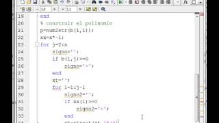 interpolacion polinomica de newton con Matlab [upl. by Nek]