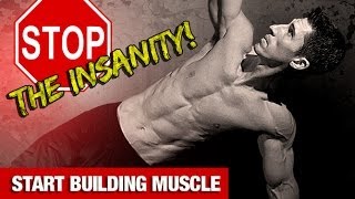 Bodyweight Workout That WONT Leave You SKINNY [upl. by Baxy]