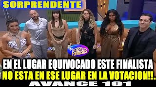 EN EL LUGAR EQUIVOCADO ESTE FINALISTA NO ESTA EN ESE LUGAR EN LA VOTACIÓN LA CASA DE FAMOSOS 4 [upl. by Birch]