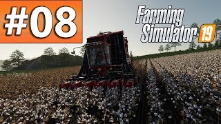 Baumwolle ernten für den Nachbar 🚜Lets Play LS19 08 Deutsch [upl. by Prud548]