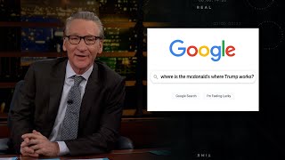 PostElection Google Searches  Real Time with Bill Maher HBO [upl. by Aerdnwahs]