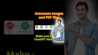 Automate Images and PDF files using Make com amp ChatGPT Vision shorts [upl. by Enytnoel954]