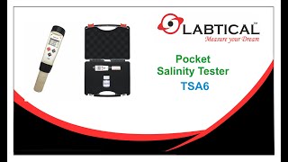 TSA6  Pocket Salinity Tester [upl. by Zobias]