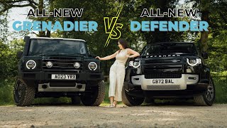 INEOS GRENADIER vs LAND ROVER DEFENDER  Who takes the crown [upl. by Lockwood]