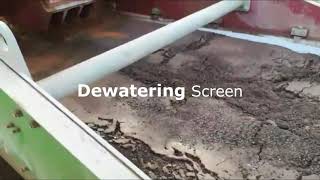 Dewatering Screen Design  Hydrocyclone  Susuzlandırma Eleği  Seytas Machine [upl. by Dicky]