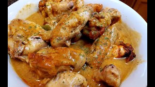 Cooking Baked Smothered Chicken Wings [upl. by Uaerraj]