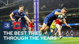 A rivalry that always delivers  Best tries between Leinster and Munster [upl. by Ahsiniuq788]