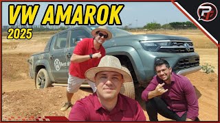 TESTE off road da NOVA VW AMAROK 2025 [upl. by Errehs]