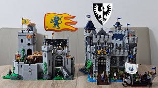 LEGO 10305 Transforming Modular Castle amp Falcon Masters Castle [upl. by Magdala203]