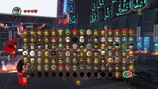 The LEGO Movie Videogame  All Purchasable Character Locations [upl. by Choong562]