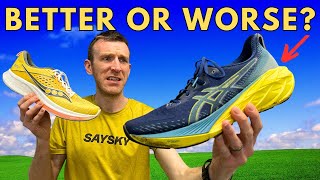 Asics Novablast 4 vs Saucony Ride 17 Comparison Review NO CONTEST [upl. by Wilmette]