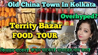 Territy Bazar Food Tour in Kolkata 🍜  Authentic Chinese Breakfast in Territy Bazar Kolkata [upl. by Troc]