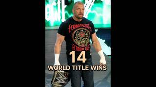 Triple H 14 Time World Champion tripleh trending [upl. by Siclari]