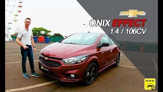 Chevrolet Onix Effect 14 2019 nos mínimos detalhes [upl. by Odnavres]