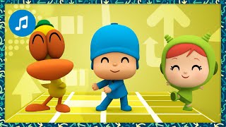 🎶 Esquerda Direita Emcima Embaixo  POCOYO em PORTUGUÊS do BRASIL  DESENHOS ANIMADOS crianças [upl. by Leirud966]