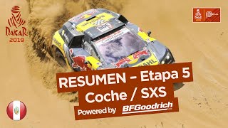 Resumen  CocheSxS  Etapa 5 Tacna  Arequipa  Dakar 2019 [upl. by Nuhsar]