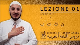 Lezioni di Lingua Araba – Lettura e scrittura 01 [upl. by Kcirdes381]