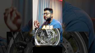 ABS 🔥 How It Works  motorcycle bike brake tips shorts trending [upl. by Yllak]