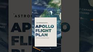 Apollo Mission Flight Plan Poster Redesigned Panorama [upl. by Yacano]