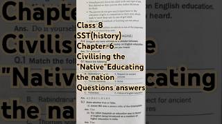 Class8 sst history chapter6 questions answersstudydrive [upl. by Aliber779]