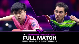 FULL MATCH  Lin YunJu vs Hugo Calderano  MS QF  WTTFrankfurt 2024 [upl. by Nesral]