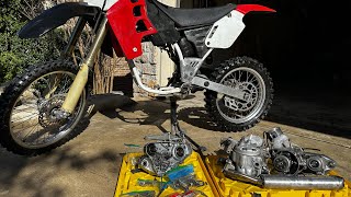 CR 500 for Sale 2001  SOLD Last Year Made big bore 2 stroke cr500 kx500 motocross [upl. by Ogilvie349]