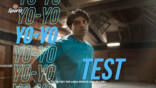 Neeraj Chopra takes Yo–Yo Test for Limca Sportz  ICC Men’s Cricket World Cup 2023 [upl. by Conrade226]