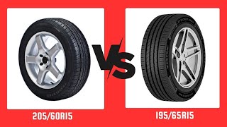 Tire Size 20560R15 vs 19565R15 [upl. by Mendive]