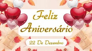 17 DE NOVEMBRO ❤️ MENSAGEM LINDA DE FELIZ ANIVERSÁRIO PARA EMOCIONAR ALGUÉM ESPECIAL PARABÉNS🎈 [upl. by Odette]