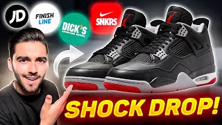 SNKRS SHOCK DROP COMING SOON Hit The Jordan 4 Bred Reimagined With This Method [upl. by Kcirdneked]