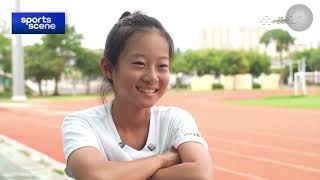 Zheng Haohao Chinas youngest member at Paris 2024 feels a bit quotnarcissisticquot when she skateboards [upl. by Nofets]