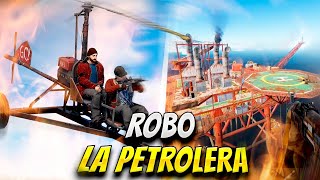 Le ROBAMOS la PETROLERA  RUST  Gameplay español [upl. by Hegarty]