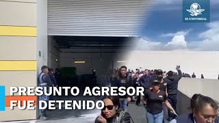 Reportan balacera en Galerías Toluca hay una persona lesionada [upl. by Eupheemia611]