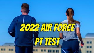 2022 NEW Air Force PT Test Is It Harder [upl. by Ladnek85]