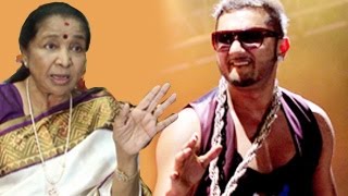 Asha Bhosle SHOCKING Comment on Yo Yo Honey Singhs Indias Raw Star [upl. by Aneelad]