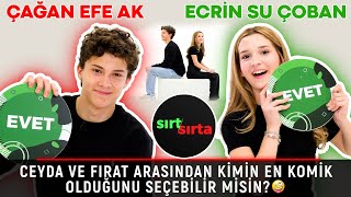 Çağan Efe Ak ve Ecrin Su Çoban Sırt Sırta’da Birbirlerini stalklıyorlar mı [upl. by Arnuad]