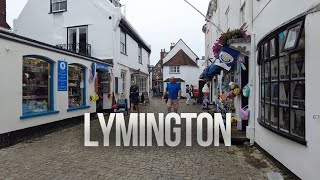 Lymington Hampshire UK Town Centre Walking Tour [upl. by Sitof778]