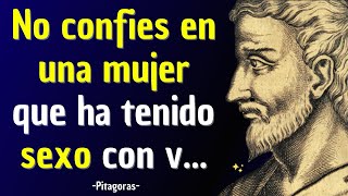 ▶ MEJORES FRASES de PITAGORAS filosofía que debes LEER ANTES DE MORIR 🥶 [upl. by Konstantin625]