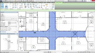 Revit tutorials Electrical  03 04 Creating a circuit [upl. by Alyose231]