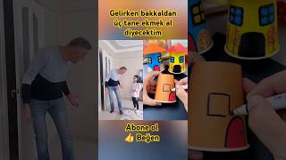 gelirken bakkaldan üç tane ekmek al diyecektim 😂 [upl. by Eciral481]