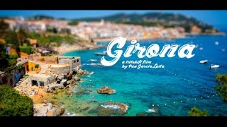 Costa Brava and Girona Pyrenees by Pau Garcia  Miniature Tilt Shift style [upl. by Oliy]