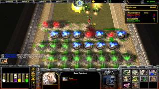 Warcraft 3 TFT  Line Tower Wars 1 [upl. by Miles]