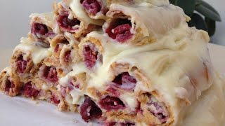 Торт Монастырская Изба ИзбушкаЛегко и Вкусно Cake with Cherry quotIzbaquot English Subtitles [upl. by Lehcar]